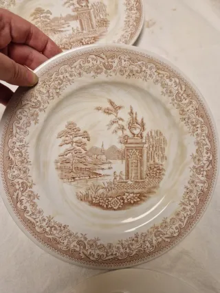 Vajilla Royal China Vigo 8 Platos Vintage