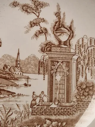 Vajilla Royal China Vigo 8 Platos Vintage