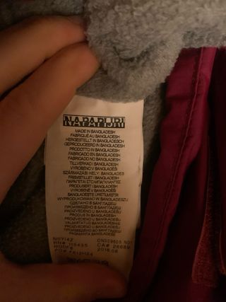Chaqueta Napapijri Granate Mujer