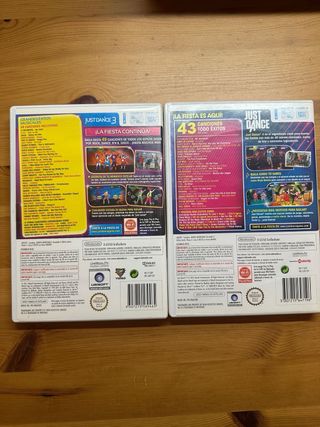 Pack Just Dance 3 y 4 Wii