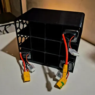 Caja Almacenamiento Baterías LIPO