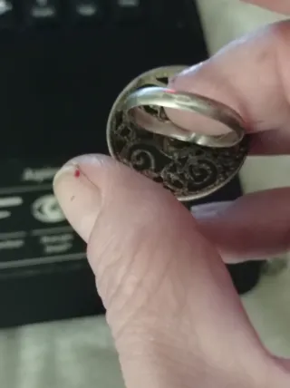 2 Anillos Plata Diseño Celta 19mm