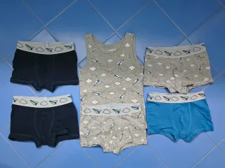 Completo intimo bimbo: canotta e slip (110-116)