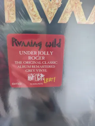 Running Wild - Under Jolly Roger Vinilo