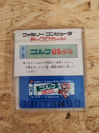 Mario Golf Famicom Disk System Nintendo