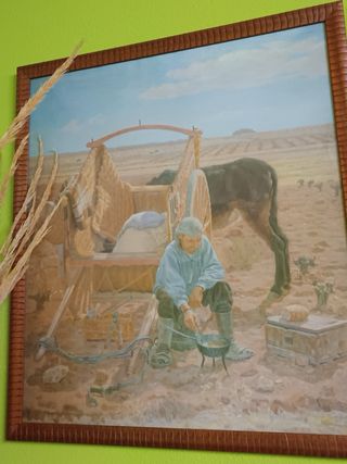 Cuadros de la mancha lote de 4