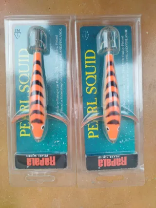 2 Jibioneras Rapala Pearl Squid