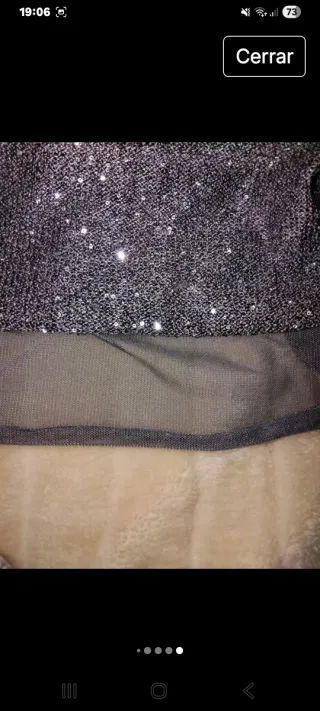 Top lentejuelas Zara Limited Edition