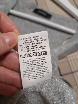 Camiseta sin mangas Vero Moda gris Talla 40/42