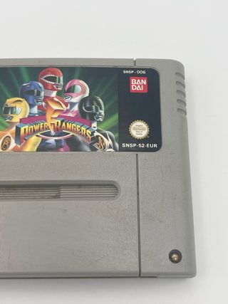Gioco Power Rangers per SNES Nintendo Testato PAL