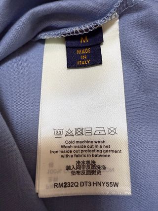Maglietta Louis Vuitton Blu