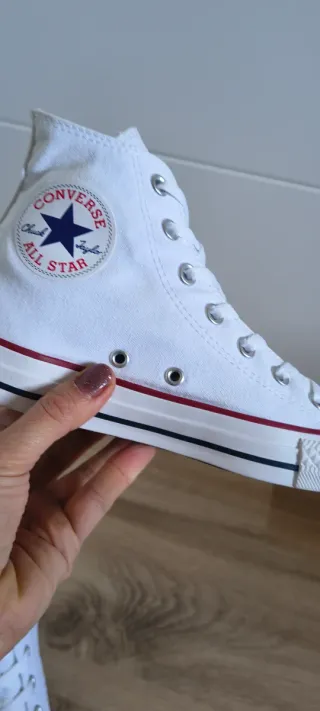 Converse talla 39 color blanco