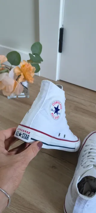 Converse talla 39 color blanco