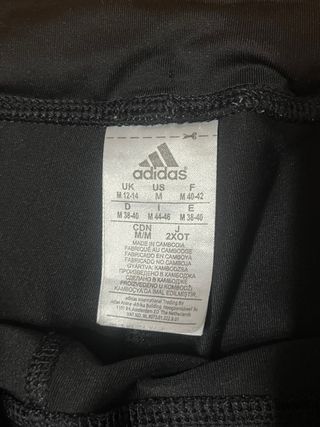 Pantalón deportivo Adidas negro mujer
