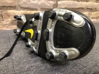 Zapatillas Nike Fútbol Tacos Negras Amarillas