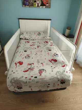 Barandillas protectoras de cama estrellas