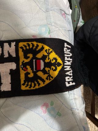 Bufanda Retro Frankfurt Schwarz Weisse