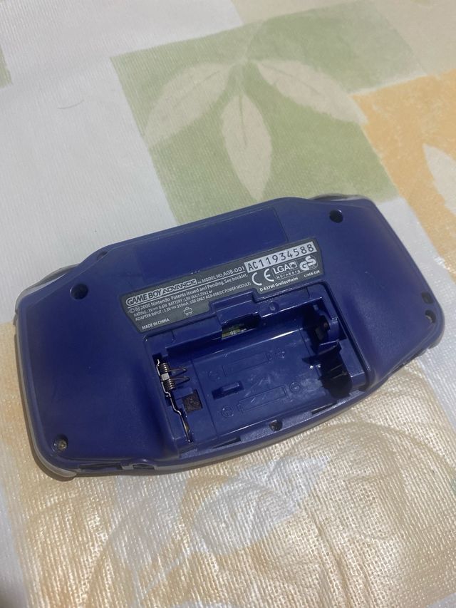 Nintendo Game Boy Advance Azul Marino