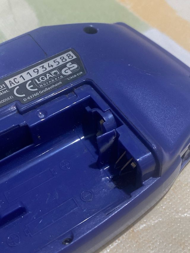 Nintendo Game Boy Advance Azul Marino