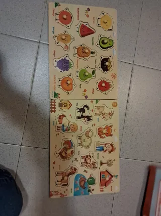 Conjunto de juegos de niños pequeños