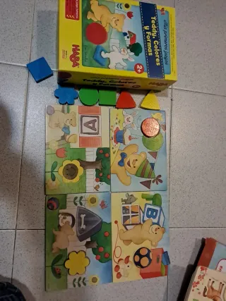 Conjunto de juegos de niños pequeños