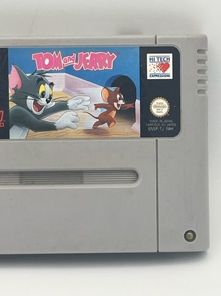 Tom and Jerry SNES Nintendo Gioco Testato PAL FAH