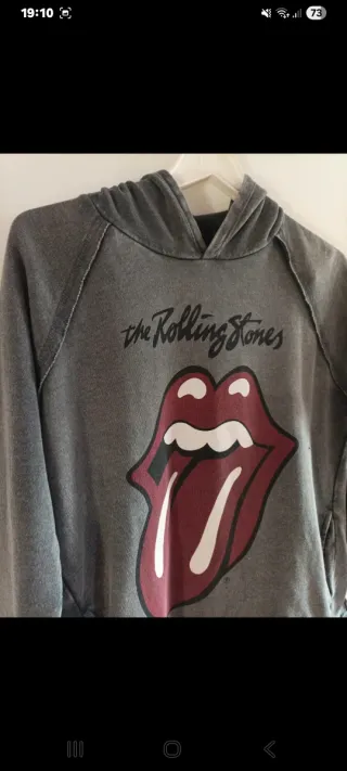 Sudadera Zara Rolling Stones