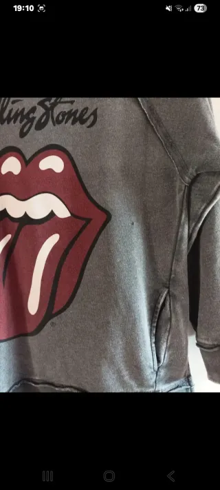 Sudadera Zara Rolling Stones