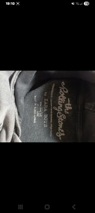 Sudadera Zara Rolling Stones