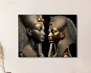 Cuadro Lienzo Faraones antiguo Egipto