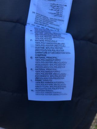 Plumífero Adidas Negro Talla M