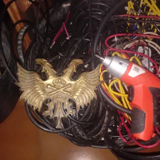 Metopa militar águila bicéfala