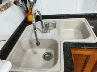 Pila de cocina esquinera