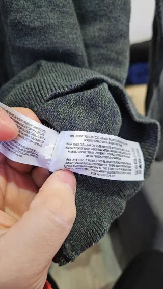 Jersey verde Primark algodón Talla M