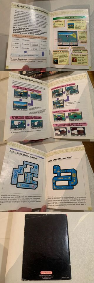 Stunt Race FX Super Nintendo SNES PAL España