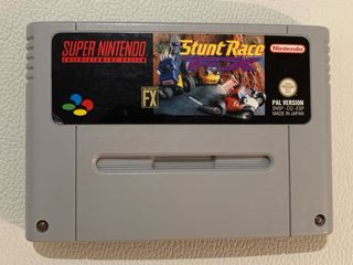 Stunt Race FX Super Nintendo SNES PAL España