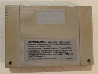 Stunt Race FX Super Nintendo SNES PAL España