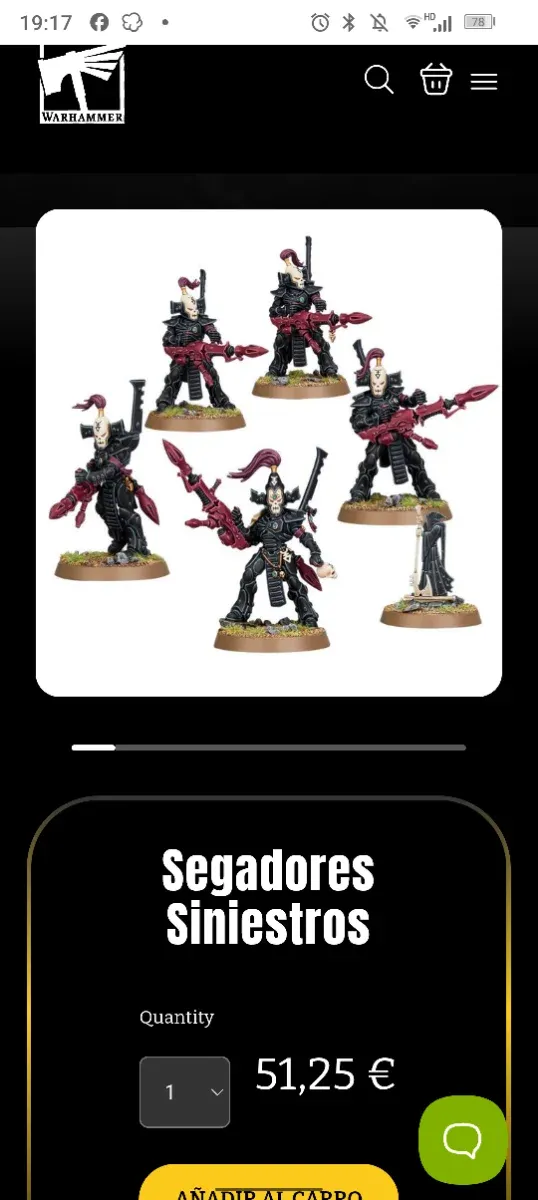 Segadores Siniestros Warhammer