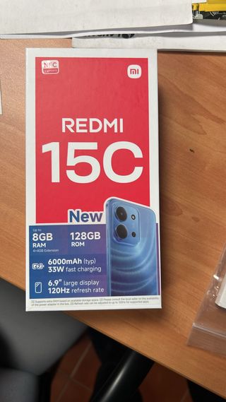 Xiaomi Redmi 15C 128GB Azul Nuevo