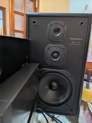 Equipo Technics Hi-Fi: Amplificador, CD, Cassette