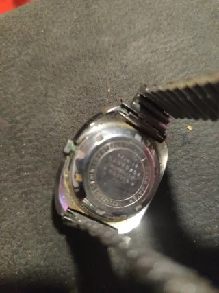 2 Relojes  Vintage Plata y Azul