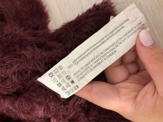 Maglione peloso Pull&Bear rosso mattone taglia S