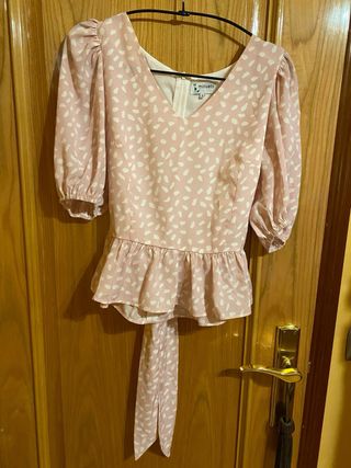 Camisa Minueto rosa talla S