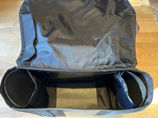 Bolsa doble para bicicleta Btwin negra