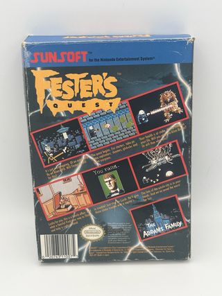 Fester's Quest NES Gioco Nintendo REV A - USA
