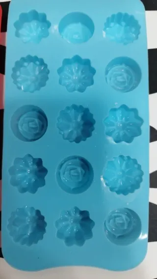 Moldes silicona velas/jabón