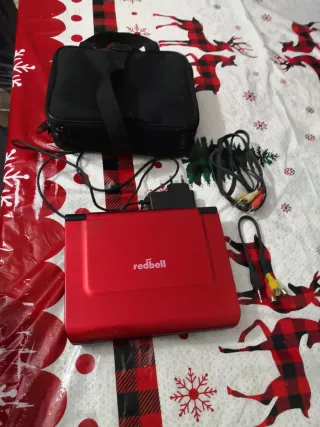 Reproductor DVD Portátil Redbell Rojo NO ENVIO