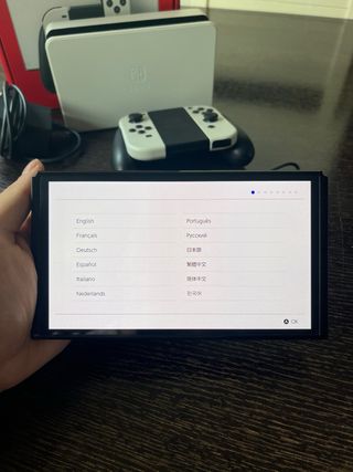 Nintendo Switch OLED + Scheda SD 128GB