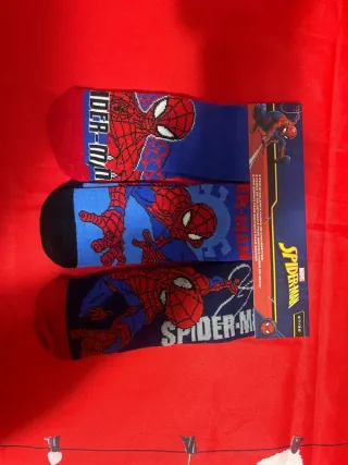 Calzini Marvel Spider-Man 3 Paia NUOVI