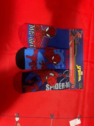 Calzini Marvel Spider-Man 3 Paia NUOVI
